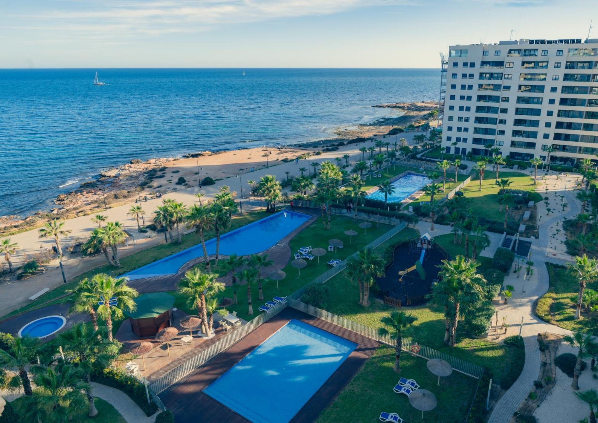 Apartamento Premium Con Jacuzzi Y Vistas Al Mar En Punta Prima, Torrevieja By Rentalole Екстериор снимка